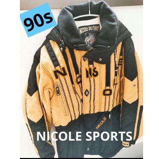 90s NICOLE/ニコル　スポーツ　スキーウェア　レディースL