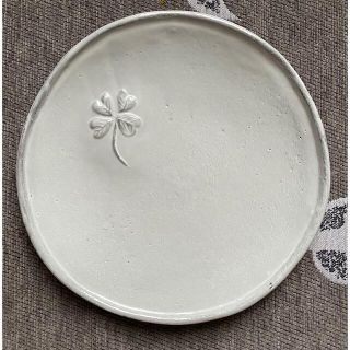 アスティエドヴィラット(ASTIER de VILLATTE)の【極美品】アスティエASTIER TREFLESシリーズ デザートプレート19(食器)