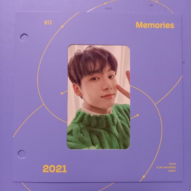 BTS Memories 2021 BluRay トレカ グク ジョングク