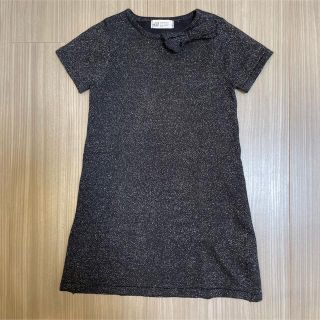 エイチアンドエム(H&M)のH&M ラメミニワンピース/130(ワンピース)