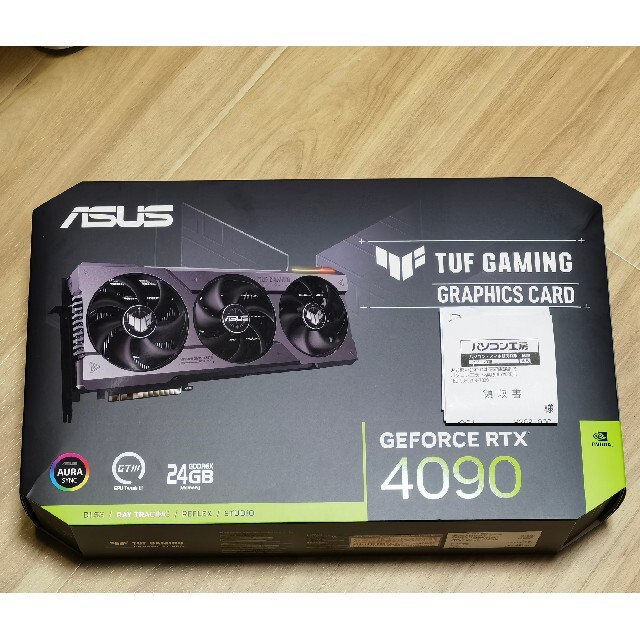 新品未開封ASUS TUF GeForce RTX 4090 24GPCパーツ