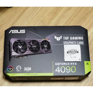 エイスース(ASUS)の新品未開封ASUS TUF GeForce RTX 4090 24G(PCパーツ)