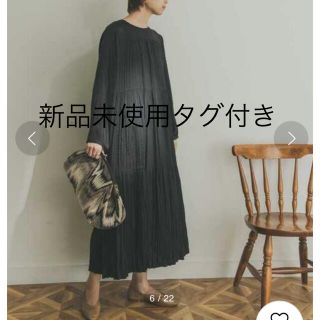 新品✨タグ付き♪定価13,200円インナー付き❣️ 羽織にもなるロングワンピース