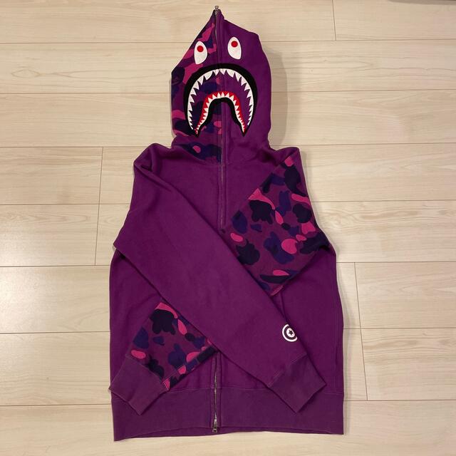 シャークパーカー　shark parka bapebape