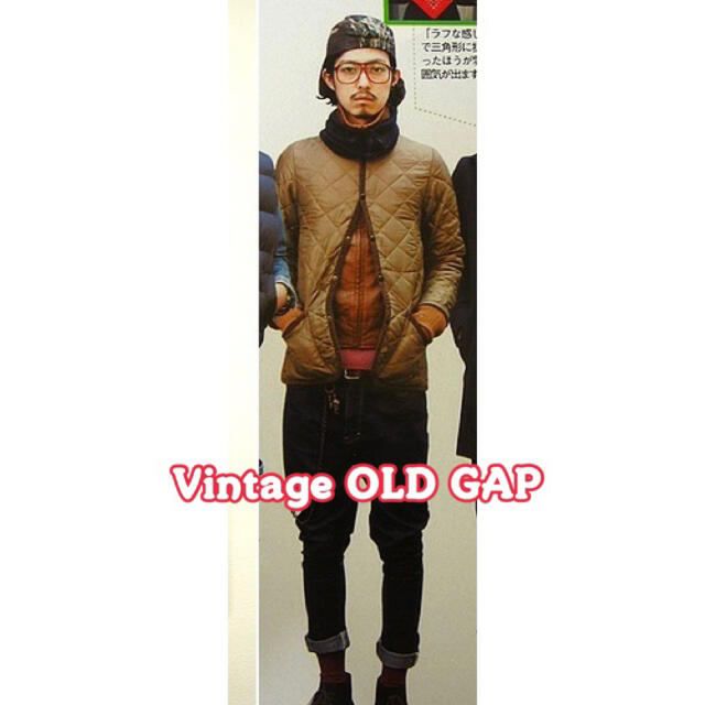 GAP(ギャップ)の超レア☆ OLD GAP Lamb Leather Jacket size S メンズのジャケット/アウター(レザージャケット)の商品写真