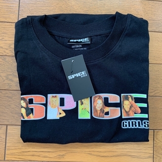 新品タグ付き】spice girls ブラック オーバーサイズTシャツ(Tシャツ(半袖/袖なし))