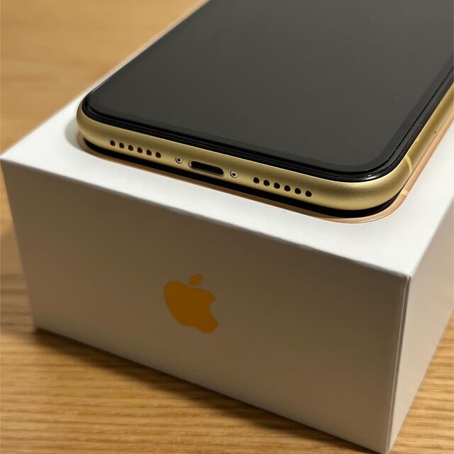 iPhone(アイフォーン)のiPhone XR 64GB SIMロック解除済 イエロー スマホ/家電/カメラのスマートフォン/携帯電話(スマートフォン本体)の商品写真