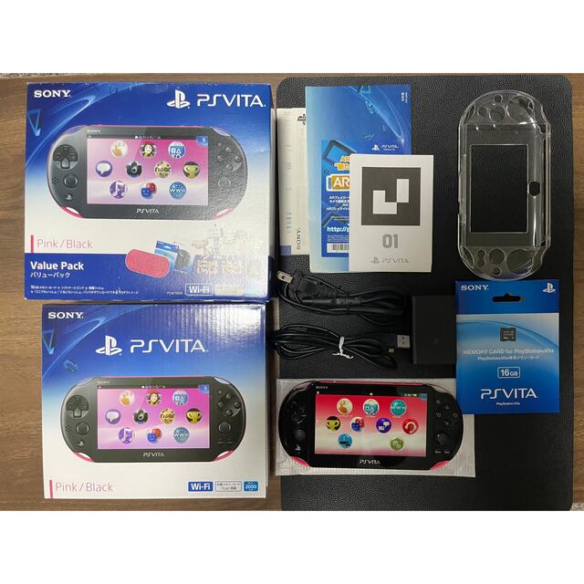 PlayStation Vita(プレイステーションヴィータ)のSONY PlayStationVITA PCHJ-10015 エンタメ/ホビーのゲームソフト/ゲーム機本体(携帯用ゲーム機本体)の商品写真