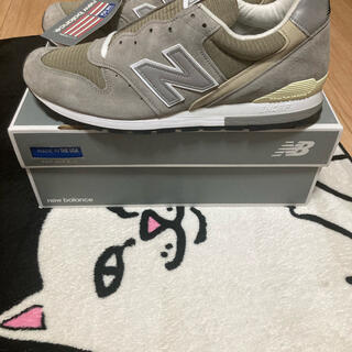 ニューバランス(New Balance)の新品未使用　newbalance  M996 グレー(スニーカー)