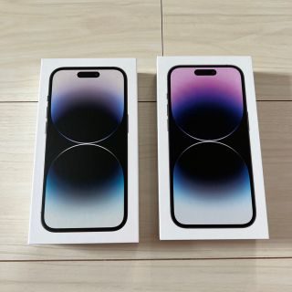 アイフォーン(iPhone)の【2台セット】アップル iPhone14 Pro 128GB (スマートフォン本体)