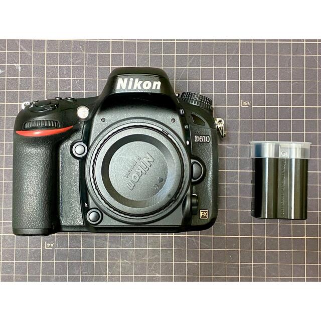 ニコン デジタル一眼レフ D610 Nikon ショット数 13,400回程度 - カメラ