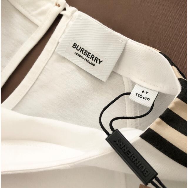 BURBERRY - 【お取置き中】バーバリーチルドレン 新品ワンピース 6Yの