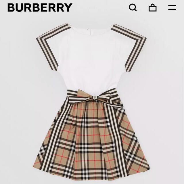 BURBERRY - 【お取置き中】バーバリーチルドレン 新品ワンピース 6Yの