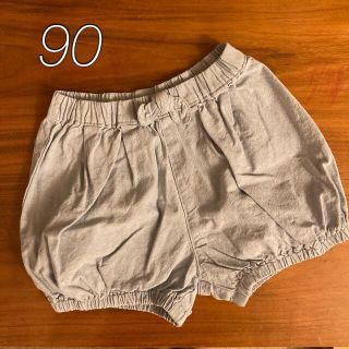 ユニクロ(UNIQLO)のUNIQLO デニム　カボチャパンツ　90サイズ(パンツ/スパッツ)