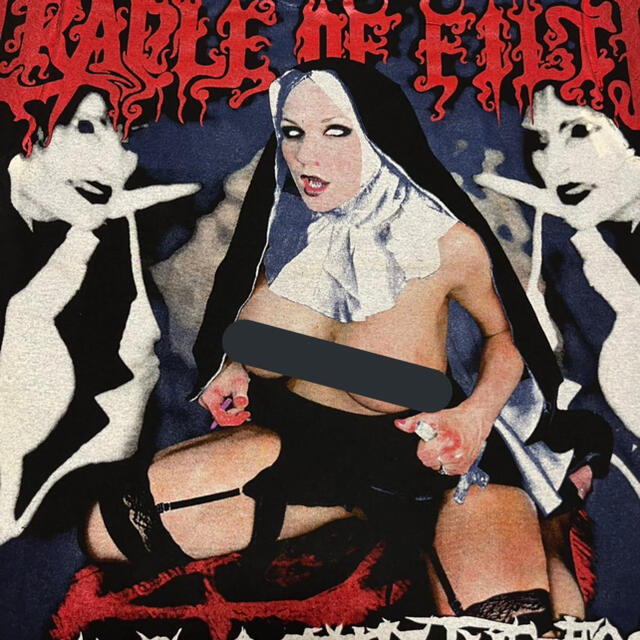 希少 Cradle Of Filth クレイドル・オブ・フィルス Tシャツ メンズのトップス(Tシャツ/カットソー(半袖/袖なし))の商品写真