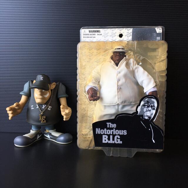 【新品・未開封】 2PAC ビギー スヌープドッグ フィギュア 3体セット