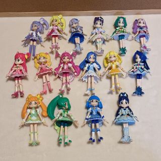 中古 キュアドール 16体(キャラクターグッズ)