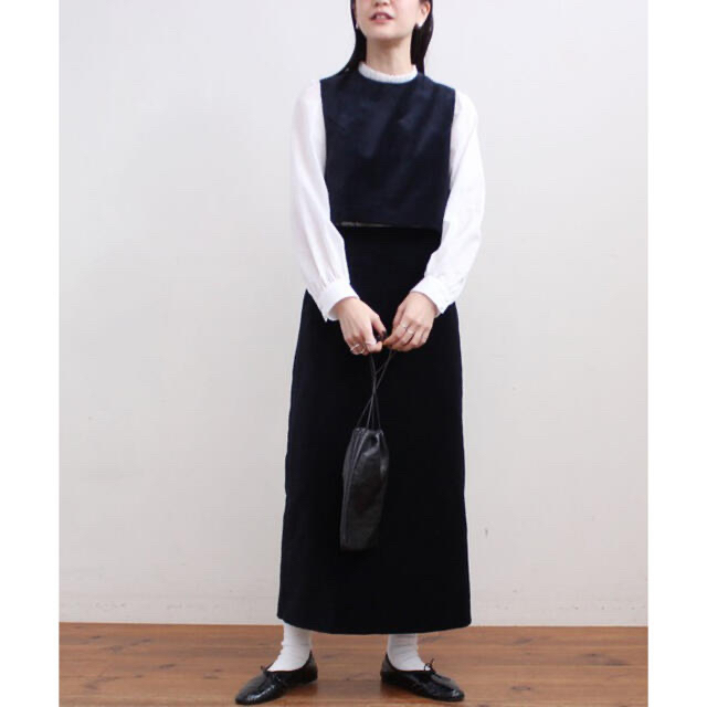 fig London(フィグロンドン)のfig london フィグロンドン　velvet skirt vest セット レディースのレディース その他(セット/コーデ)の商品写真