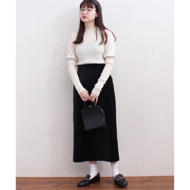 fig London(フィグロンドン)のfig london フィグロンドン　velvet skirt vest セット レディースのレディース その他(セット/コーデ)の商品写真