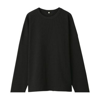 ムジルシリョウヒン(MUJI (無印良品))のMUJI LABO. ワッフル長袖Tシャツ　オフホワイト(Tシャツ(長袖/七分))