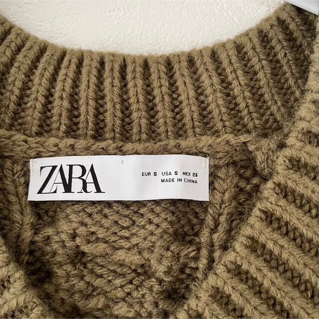 ZARA(ザラ)のZARA ニットベスト　うー様専用 レディースのトップス(ニット/セーター)の商品写真