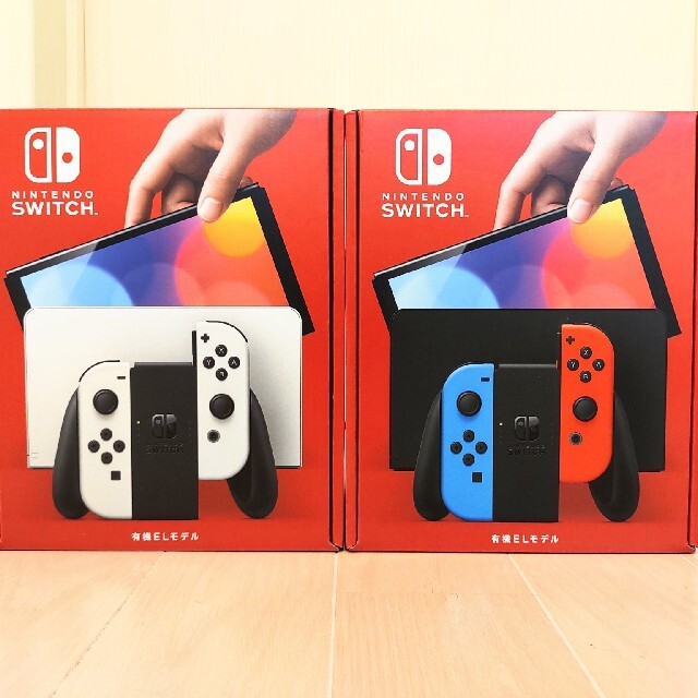 通販 Nintendo 新品未開封 任天堂スイッチ有機EL本体 ホワイト、ネオン