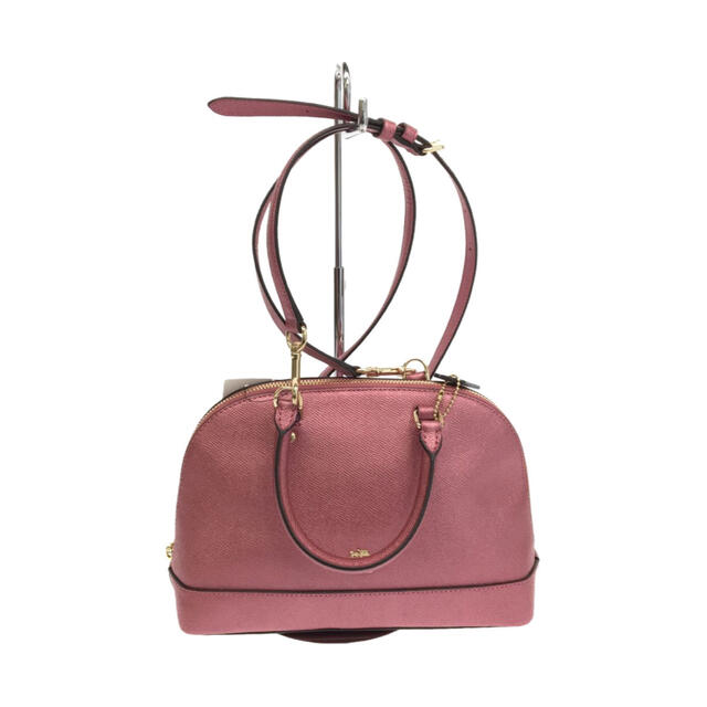 新品 COACH コーチ ピンク ショルダーバッグ レディース 大人気 - www