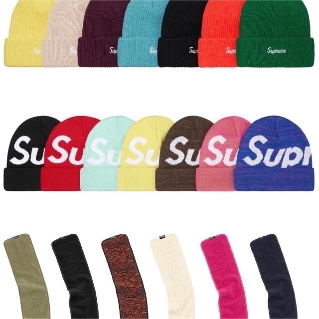 Supreme(シュプリーム)の‼️2021ss Big Logo Cashmere Beanie‼️ メンズの帽子(ニット帽/ビーニー)の商品写真