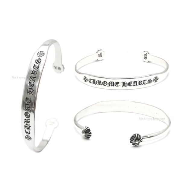 クロムハーツ Chrome Hearts フラット バングル ブレスレット