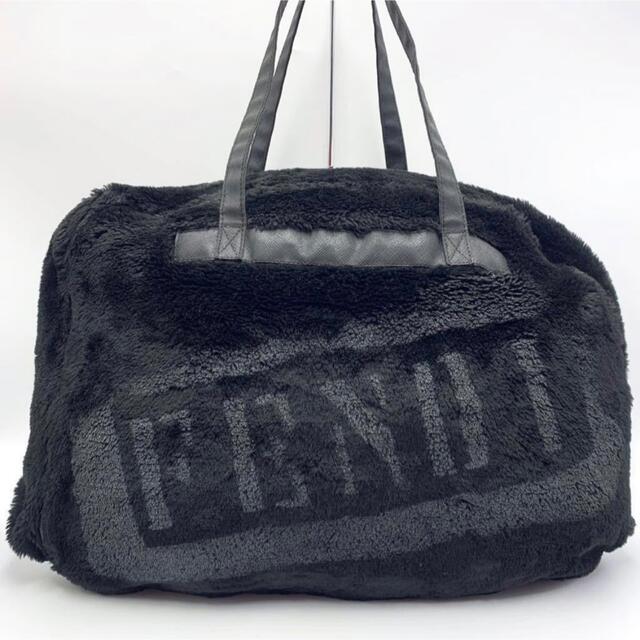 激レア★FENDI フェンディ ボア素材 モコモコ トートバッグ テディ