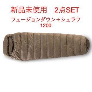 ワークマン(WORKMAN)のワークマン　1200 フュージョン＋シュラフ　2個セット(寝袋/寝具)