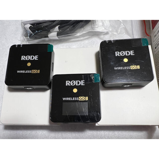 RODE WIRELESS GO Ⅱと充電器　ワイヤレスゴー2