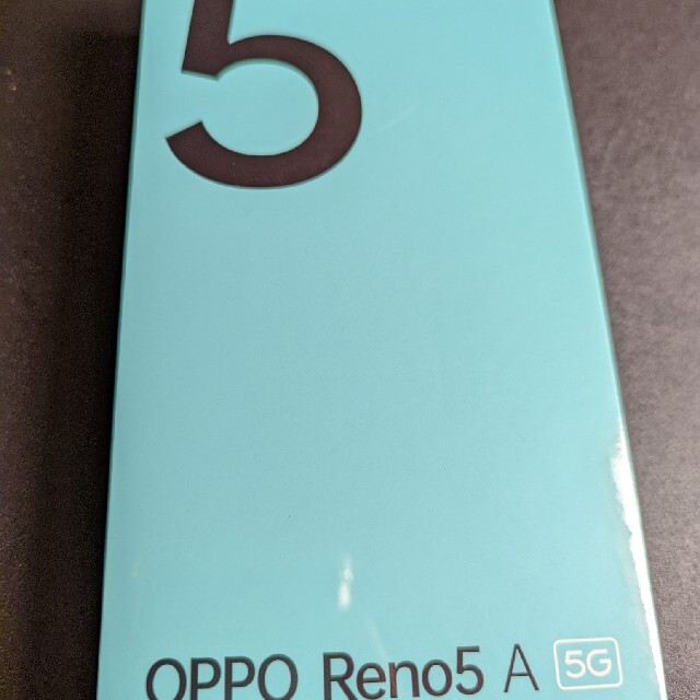 OPPO Reno5 Aシルバーブラックワイモバイル残債なしsimロック解除済み
