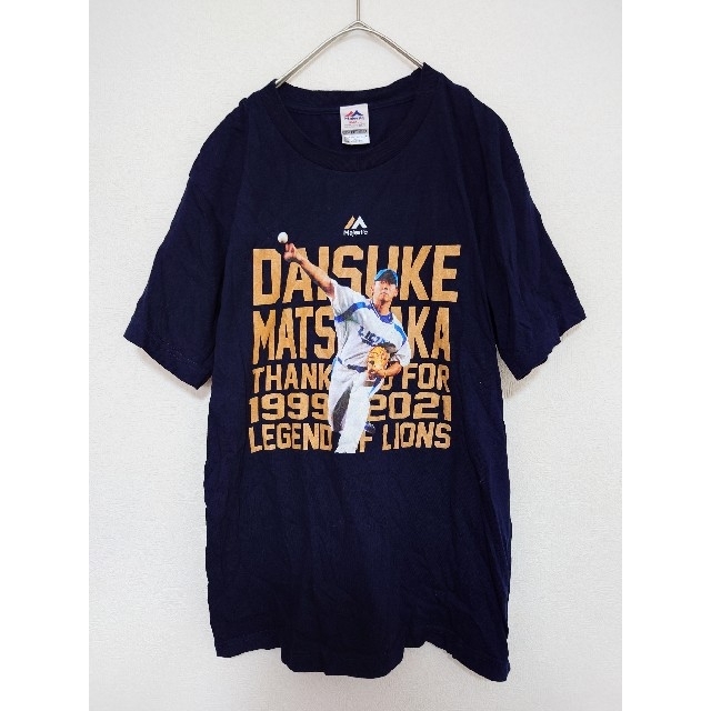 埼玉西武ライオンズ - 埼玉西武ライオンズ 松坂大輔 Tシャツ S 埼玉西武ライオンズ - 埼玉西武ライオンズ 松坂大輔 Tシャツ S
