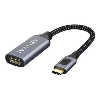 iVANKY USB-C HDMI スマホ HDMI変換アダプター(映像用ケーブル)