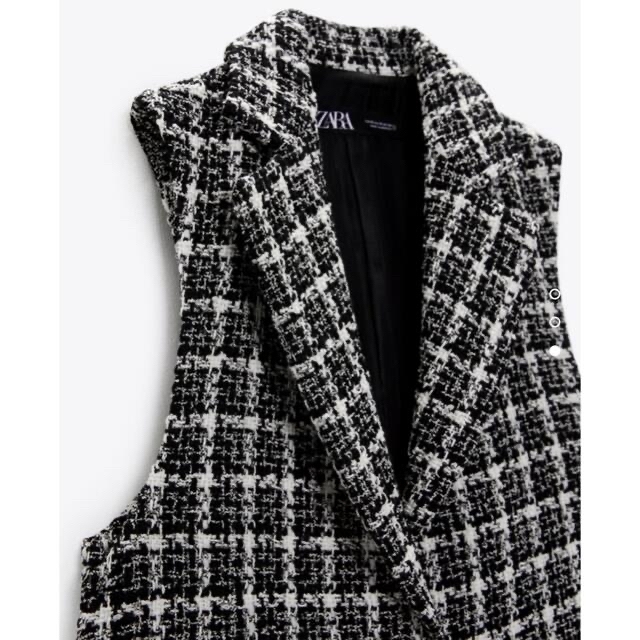 オンラインストア卸売り 新品ZARA サイドスリットジレ