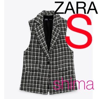 ZARA - ZARA テクスチャーベスト サイドスリット TODAYFUL IENA の通販