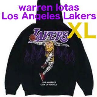 シュプリーム(Supreme)のwarren lotas NBA Lakers LeBron Hoodie XL(パーカー)