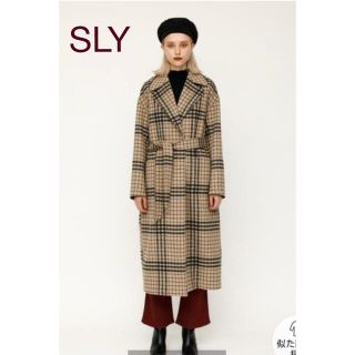 スライ(SLY)のスライ  BIG COLLAR CHESTER コート(ロングコート)