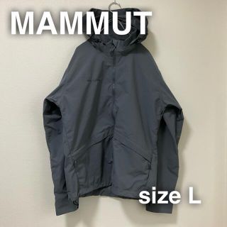 マムート(Mammut)のMAMMUT マムート　マウンテンパーカー　ナイロン　L グレー　灰色　フード　(マウンテンパーカー)