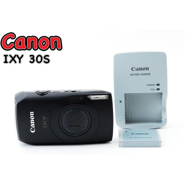 値引きする キャノン 極上品 - Canon Canon ブラック 30S IXY