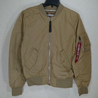 アルファインダストリーズ(ALPHA INDUSTRIES)の【S】ALPHA アルファ/フライトジャケット/L-2B SCOUT/BEIGE(フライトジャケット)