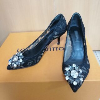 ドルチェアンドガッバーナ(DOLCE&GABBANA)のポン様専用定価12万円 DOLCE&GABBANA レースパンプス(ハイヒール/パンプス)