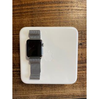 アップルウォッチ(Apple Watch)のApple watch 38mm MJ322J/A ミラネーゼループ初代 未使用(腕時計(デジタル))