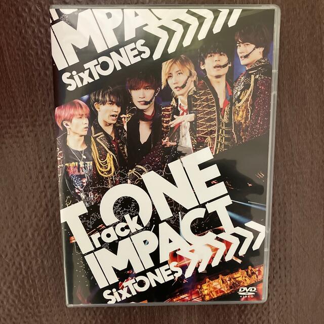 SixTONES(ストーンズ)のSixTONES/TrackONE-IMPACT-〈2枚組〉　DVD 通常盤 エンタメ/ホビーのDVD/ブルーレイ(アイドル)の商品写真