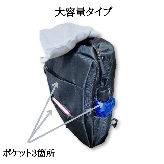 メンズレディース共通ビジネスバッグ ショルダーバッグ3点セットおまけ付きです メンズのバッグ(ビジネスバッグ)の商品写真