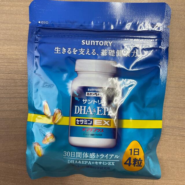 サントリー(サントリー)のサントリー　DHA & EPA ＋セサミンEX  120粒　30日分 食品/飲料/酒の健康食品(その他)の商品写真