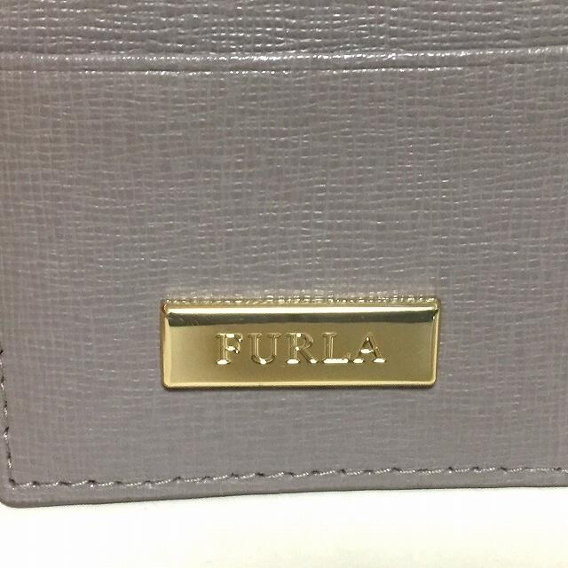 Furla(フルラ)のFURLA(フルラ) パスケース - グレー レザー レディースのファッション小物(名刺入れ/定期入れ)の商品写真