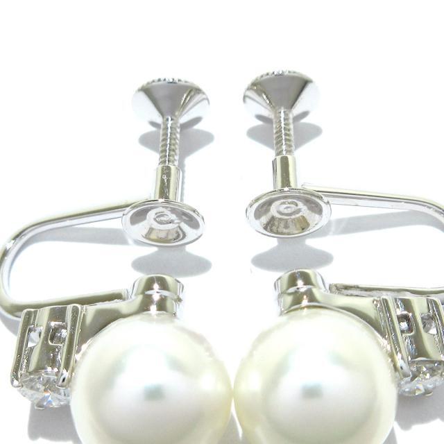 MIKIMOTO - ミキモト イヤリング美品 - アイボリーの通販 by ブラン