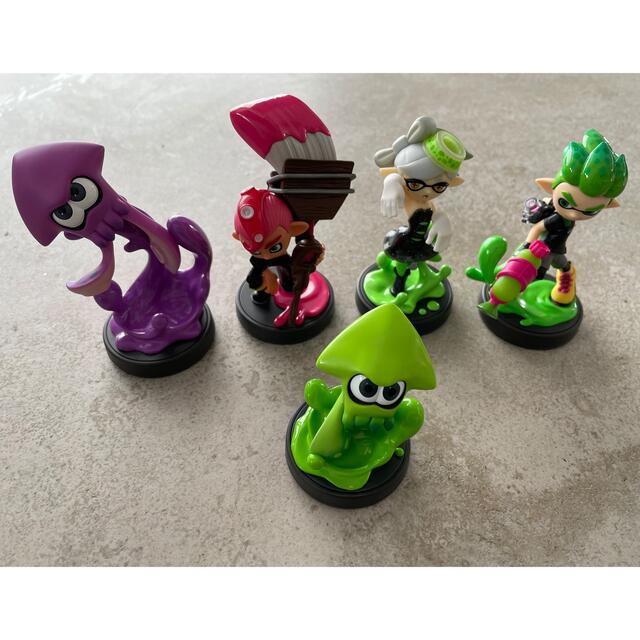 任天堂(ニンテンドウ)のamiibo スプラトゥーン　イカ　タコボーイ　セット エンタメ/ホビーのフィギュア(ゲームキャラクター)の商品写真